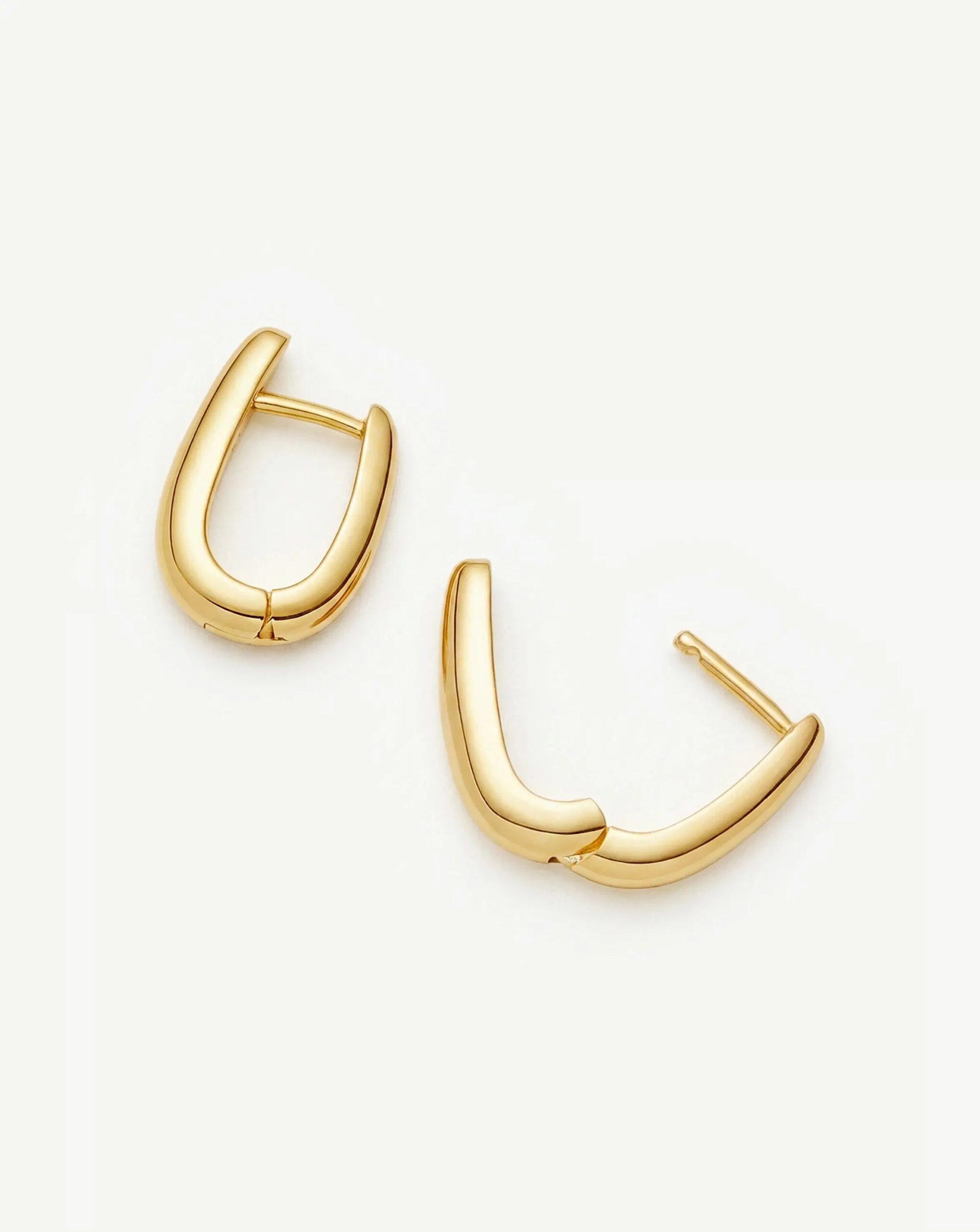 Claw Huggies | 18ct Gold Vermeil - Image 6