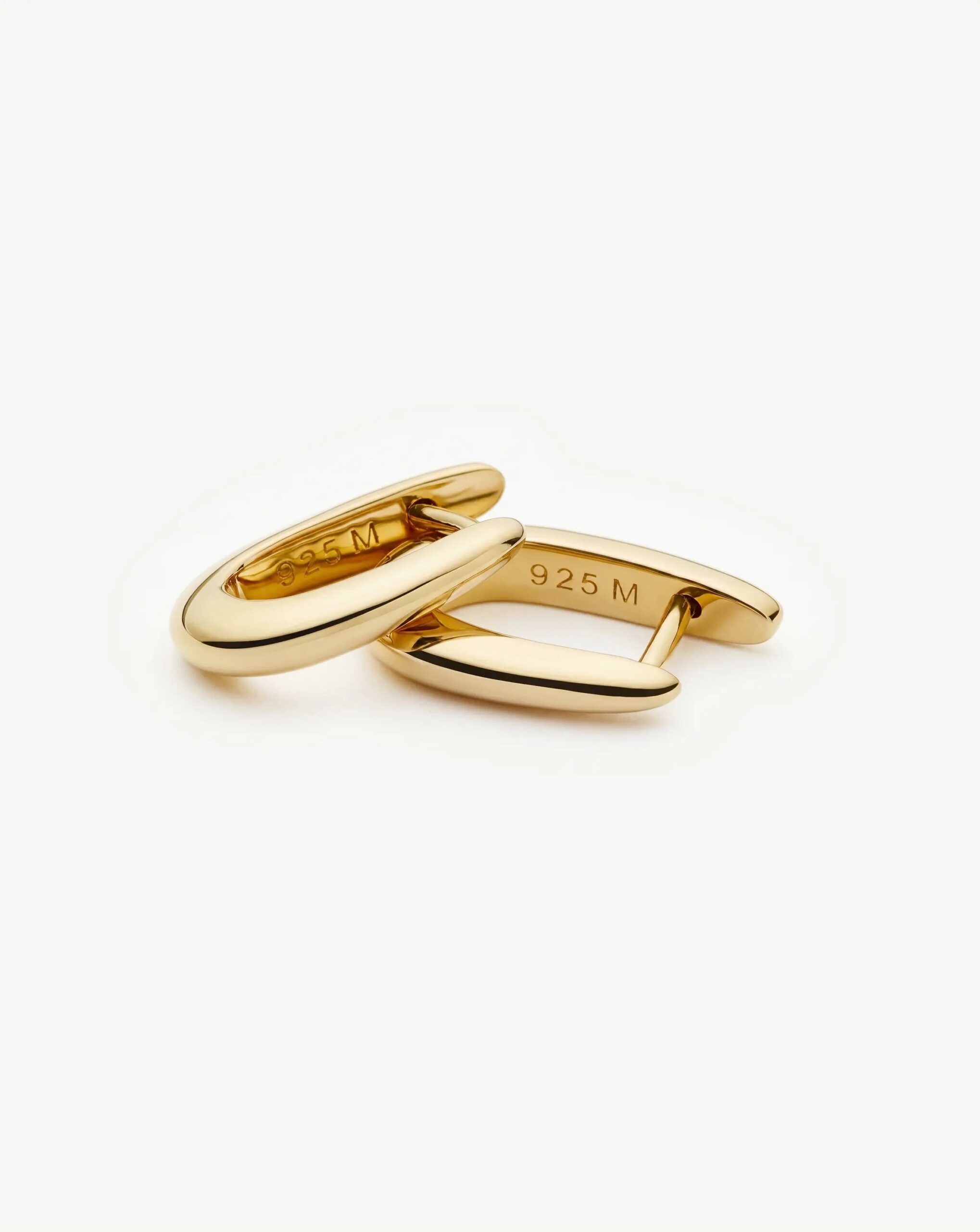 Claw Huggies | 18ct Gold Vermeil - Image 4