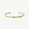 Molten Cuff Bracelet | 18ct Gold Plated