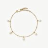 Pearl Baya Baroque Chain Bracelet | 18ct Gold Vermeil/Pearl